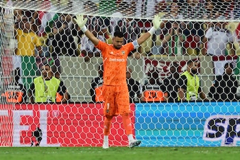 Chiquito Romero durante la final