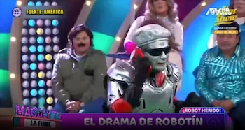 Robotín enfrenta drama por complicaciones