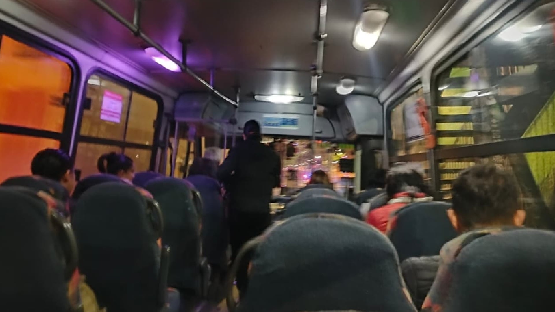 Asalto Tlalnepantla Edomex Transporte público (Foto: Jorge Contreras/Infobae México)