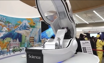 Empresa japonesa presenta una 'lavadora