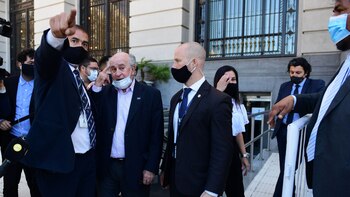 Oscar Parrilli en el homenaje