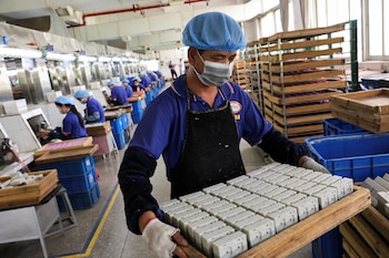 Las jornadas laborales en China