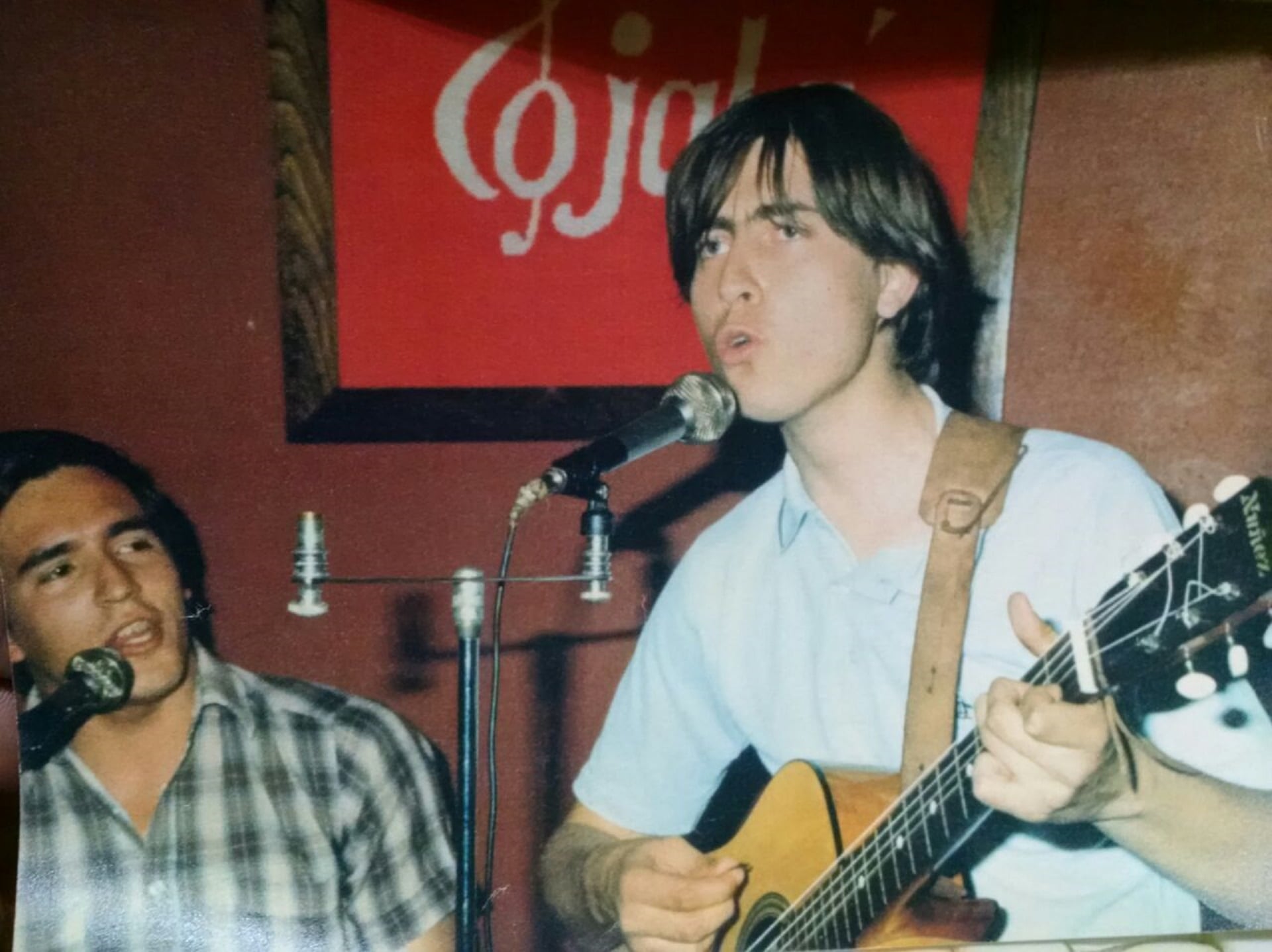 El Flaco Pailos cuando era joven formaba parte de una banda junto con sus amigos