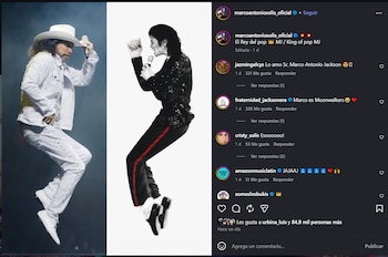 La fotografía viral de Marco Antonio Solís copiando el baile de Michael Jackson genera memes y comentarios entre sus seguidores (IG)