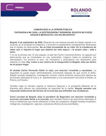 Rolando González - crédito @RolandoGonGa/X