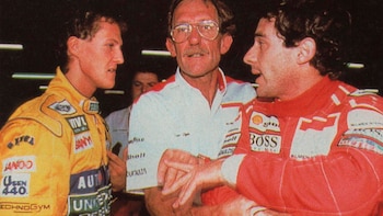 El día que Ayrton Senna hizo enojar a Michael Schumacher en el GP de Brasil 1993
