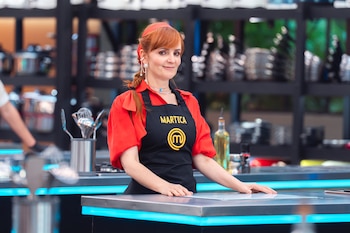 Martica fue eliminada de MasterChef Celebrity Colombia tras presentar un plato con fallas técnicas - crédito cortesía Canal RCN