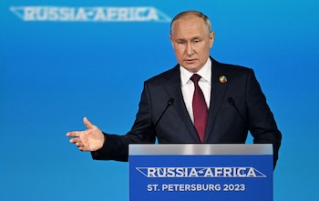 El presidente ruso, Vladímir Putin,