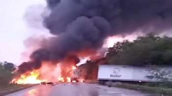 Choque en Campeche (captura)