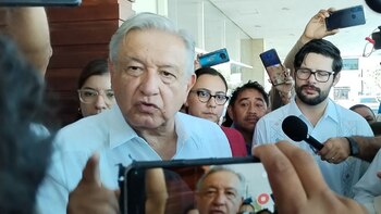 AMLO expresó su molestia contra