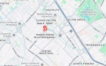 El Distrito asegura que la relocalización no afectará la labor del IDPAC ni la seguridad y salud de sus trabajadores - crédito Google Maps