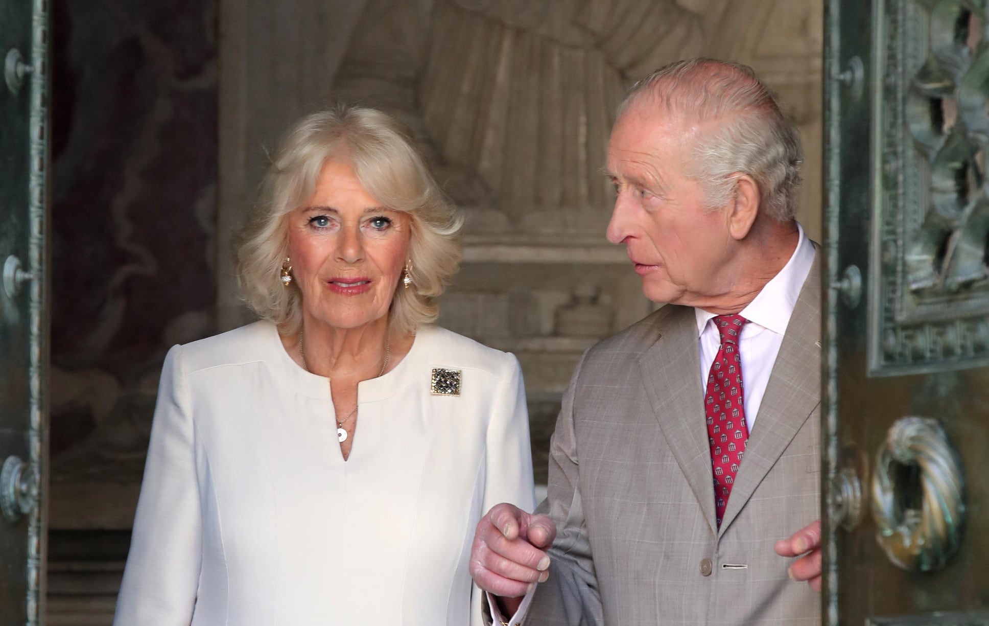 Carlos III y Camilla en su visita a Italia (EFE/Fabrizio Zani)