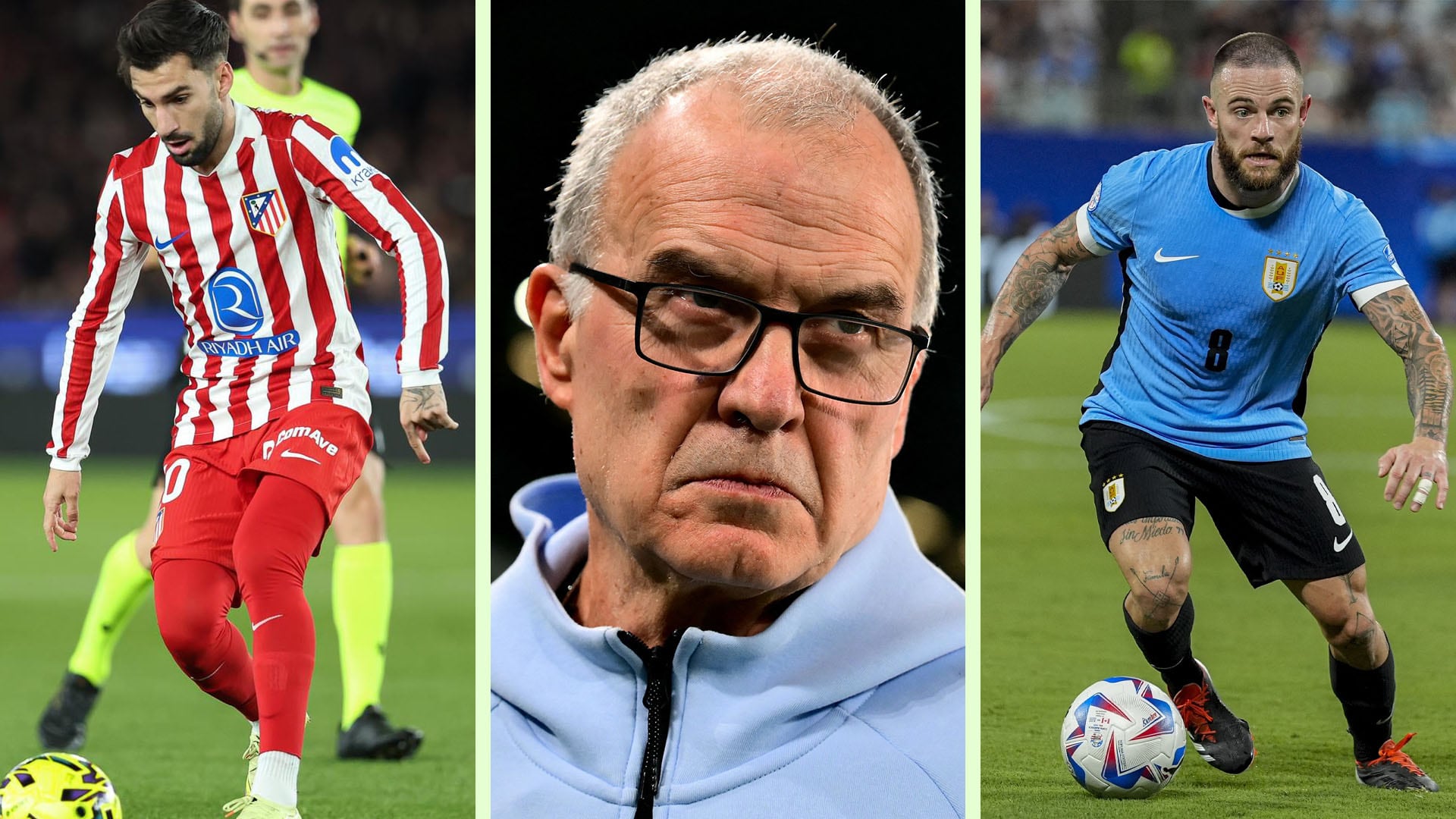 Giménez, Bielsa y Nández: contrapunto mundialista