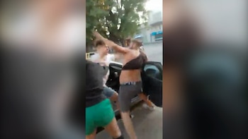 Captura del video que se