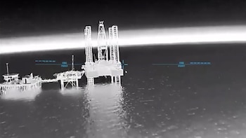 El ejército ucraniano atacó una fragata rusa y una plataforma petrolífera en el mar Negro