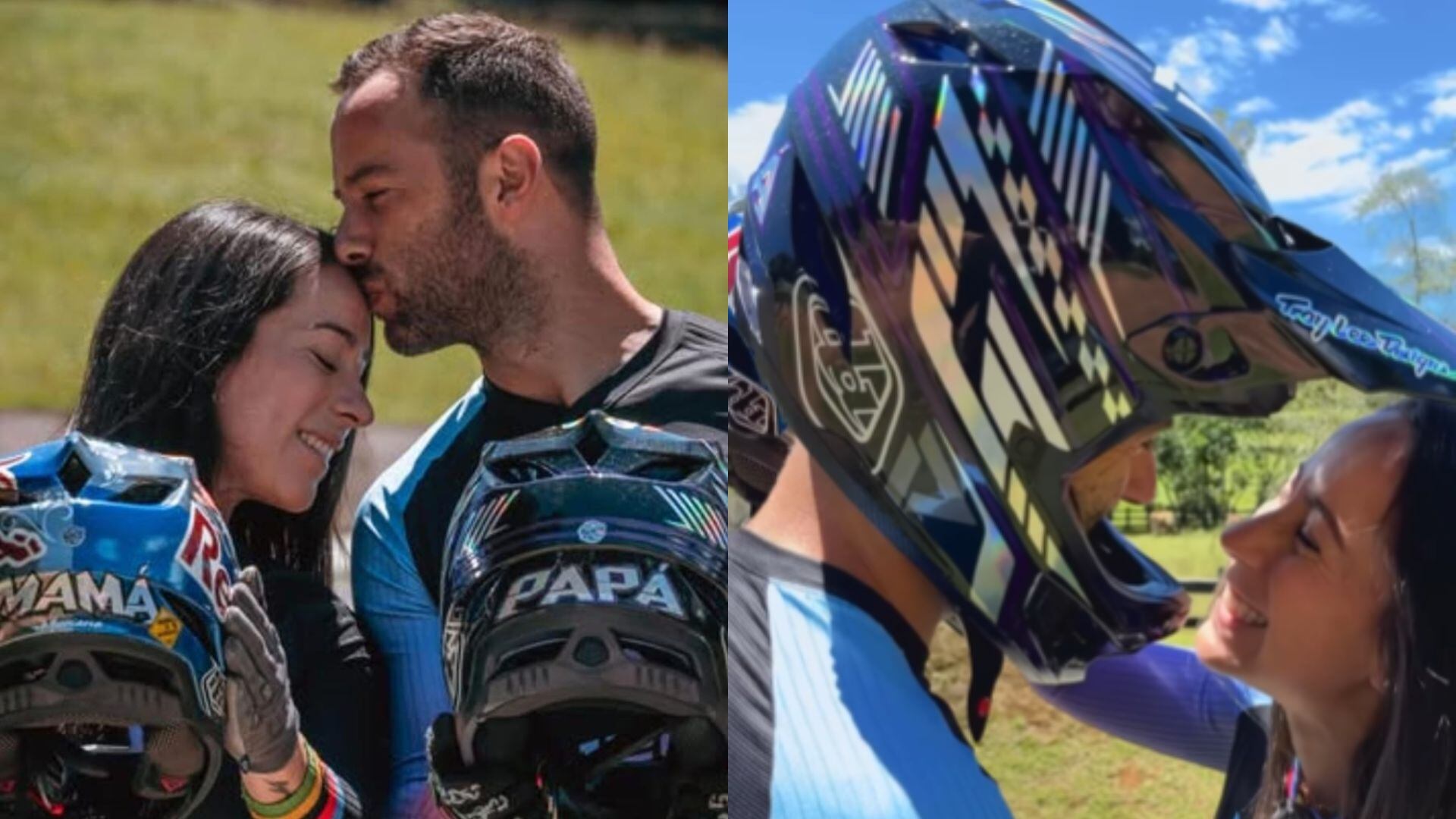 Las emotivas imágenes demuestran un nuevo capítulo en la historia de esta familia - crédito Mariana Pajón / Instagram