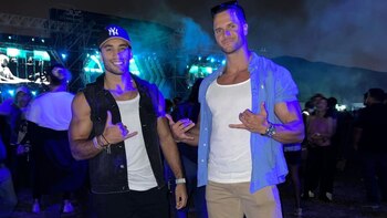 Fabio Agostini defiende a Said
