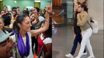 Sheinbaum pasó desapercibida en el