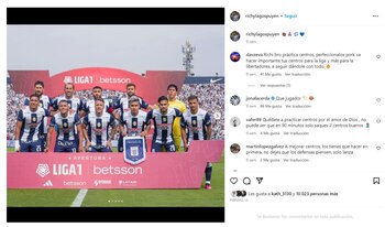 Jugadores de Alianza Lima cierran