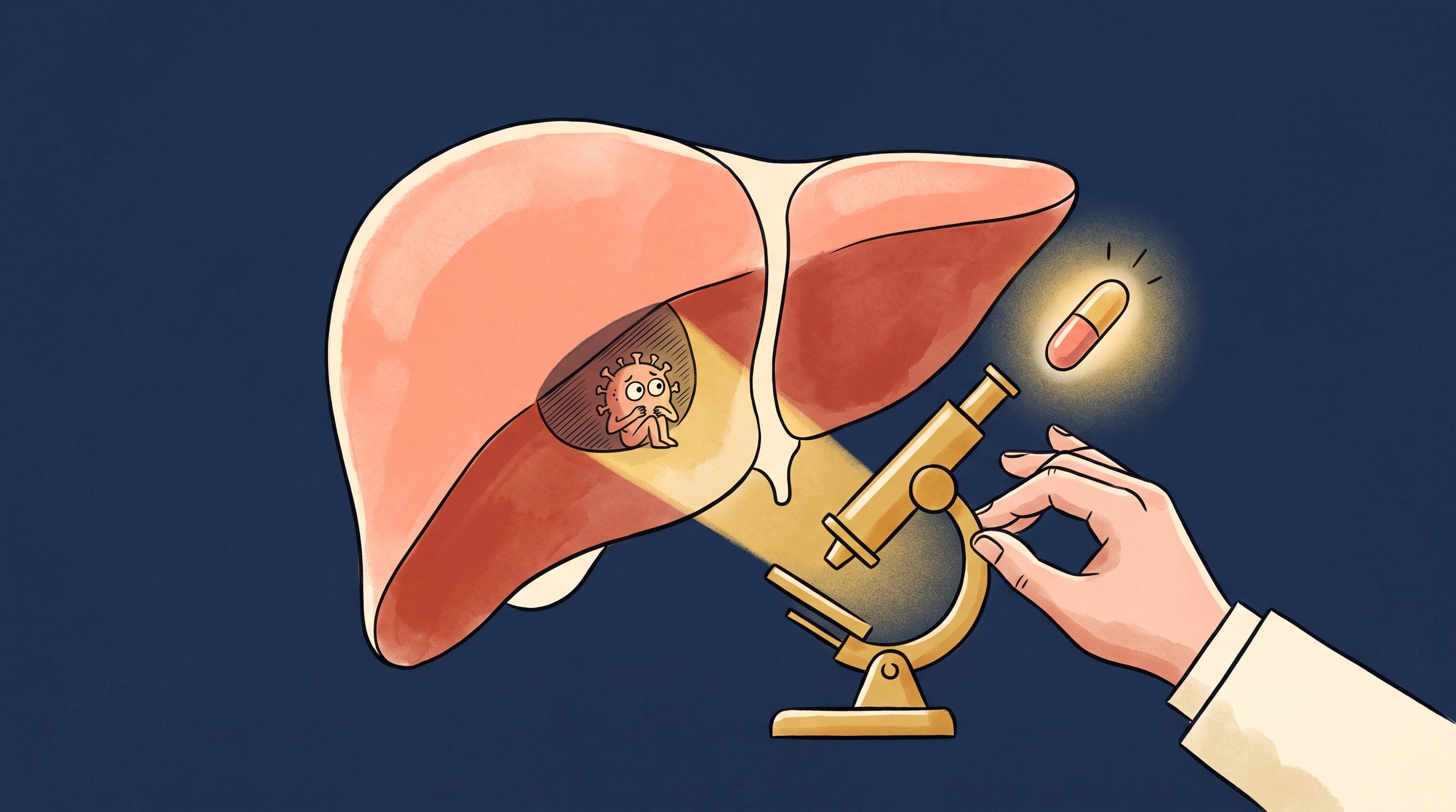 La hepatitis C puede permanecer sin síntomas durante años mientras afecta al hígado y demora el diagnóstico (Imagen Ilustrativa Infobae)