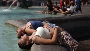 Refrescarse es la prioridad de