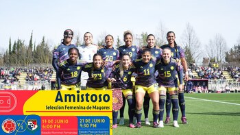 La selección Colombia Femenina enfrentará a Panamá en su último amistoso internacional antes de disputar el Mundial Femenino. @FCFSeleccionCol/Twitter.