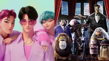 Pasos para recrear a Los Saja Boys de Las Guerreras K-pop como Los locos Addams