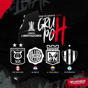 Melgar integran el grupo H