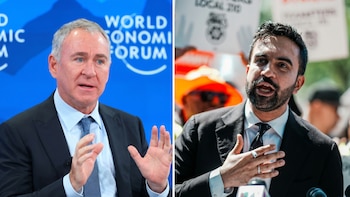 Ken Griffin de Citadel y Zohran Mamdani, alcalde de Nueva York, en un diálogo financiero-político - VisualesIA ScribNews