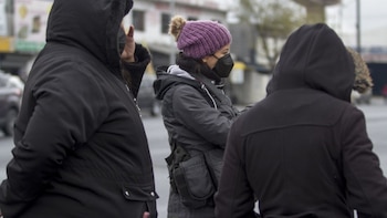 Alerta por aguanieve en estados