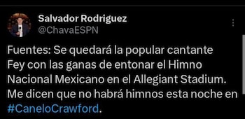 De acuerdo con Salvador Rodríguez,