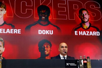 Roberto Martínez, director técnico de