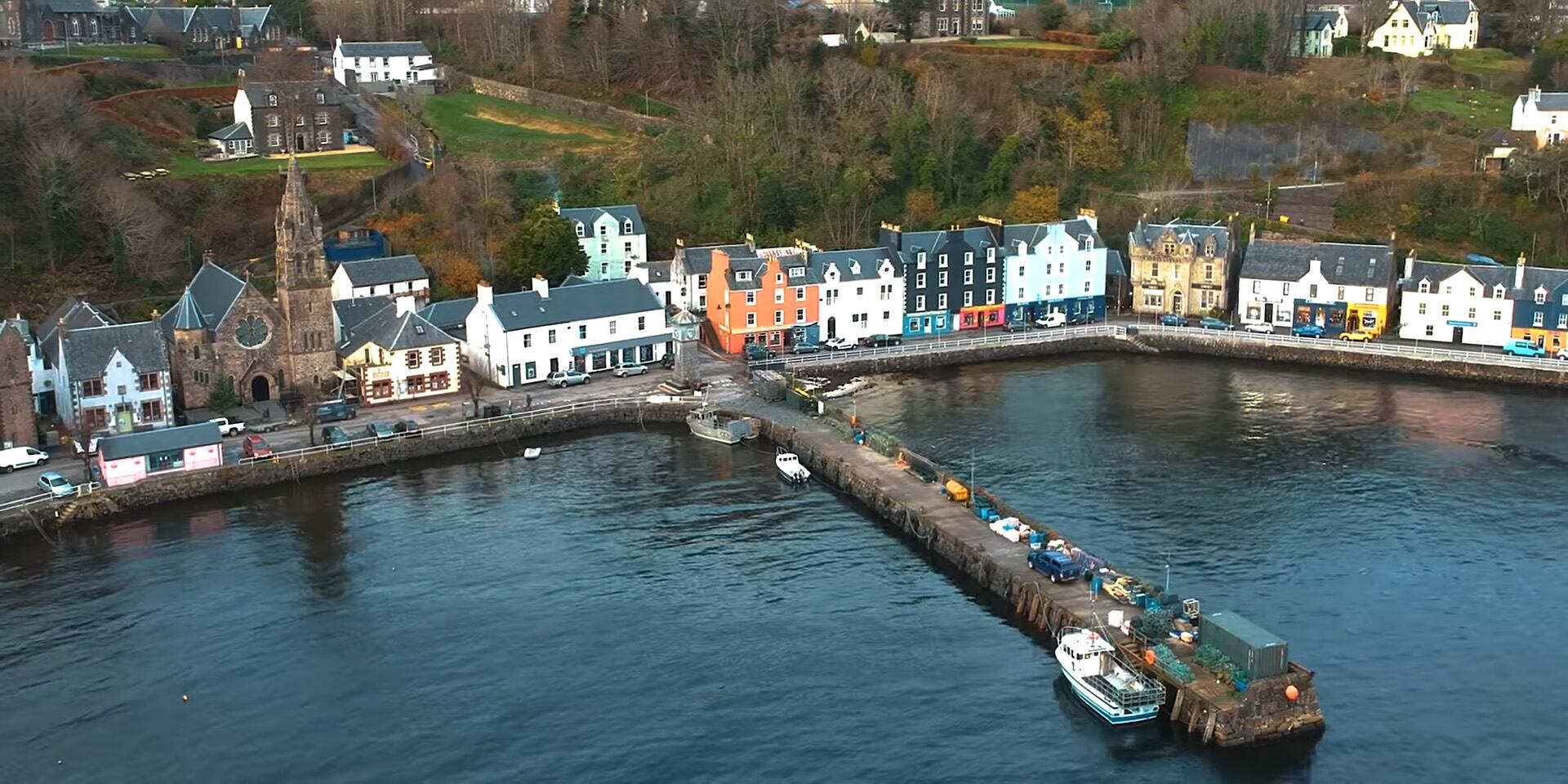Los duques impulsan proyectos comunitarios en la isla de Mull, Escocia (Captura de Video)