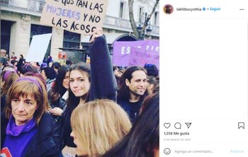 Cynthia Klitbo en reiteradas ocasiones