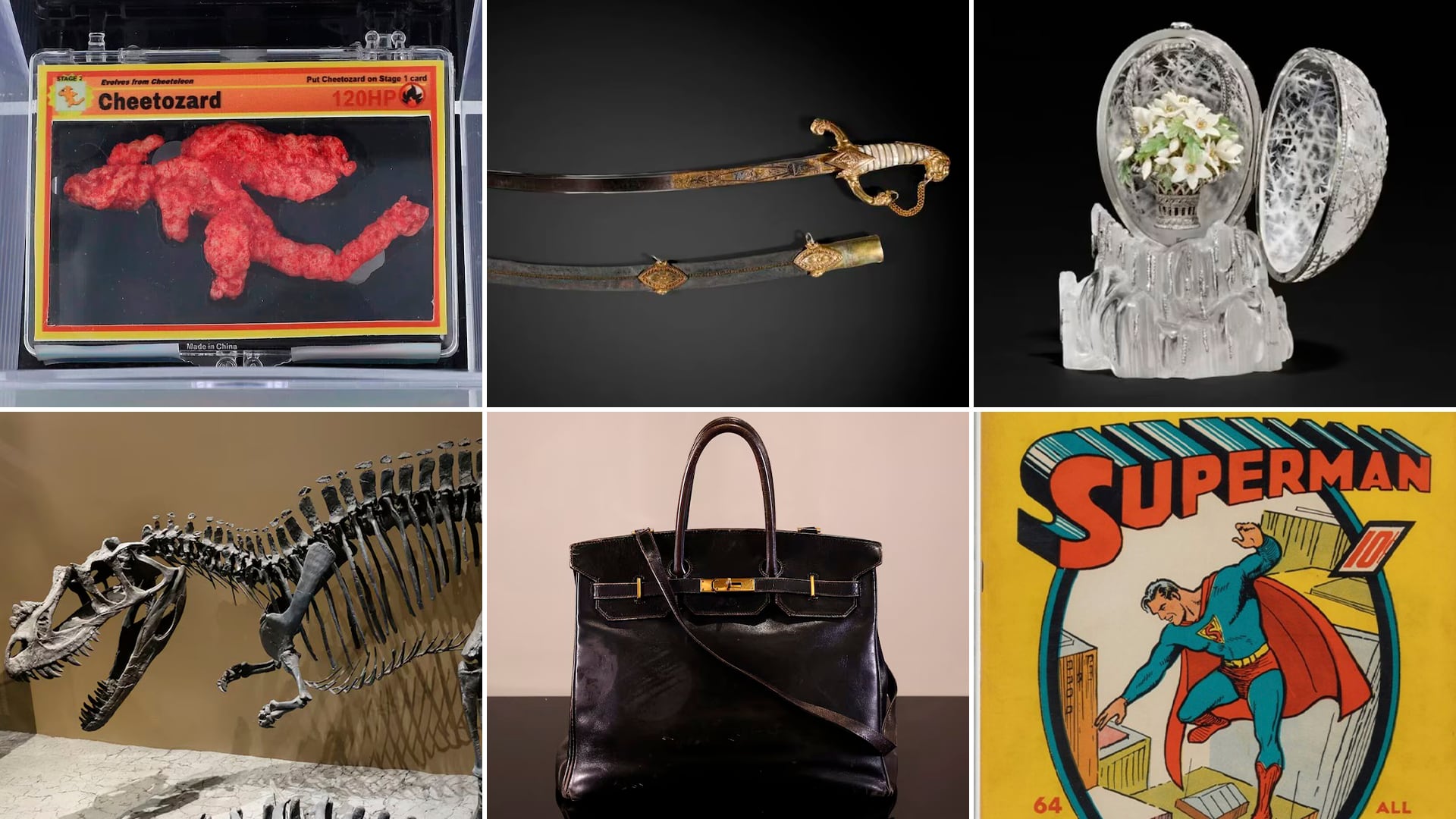 10 objetos de colección que se vendieron por una fortuna en 2025