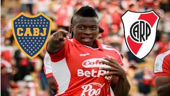 Helibelton Palacios, lateral derecho de Santa Fe, estuvo cerca de jugar en uno de los equipos más grandes de Argentina