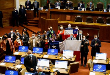 La oposición chilena celebra la