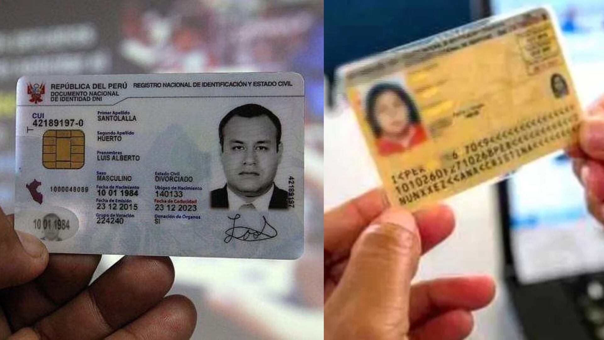 Jóvenes que cumplen 18 años deben renovar el DNI amarillo por el electrónico para las elecciones| Andina