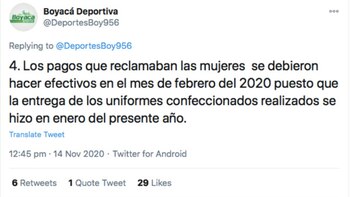 Trino de Boyacá Deportiva acerca