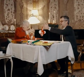 Federico X y su madre,