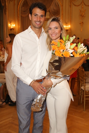 Zámolo y su marido, Joe Uriburu