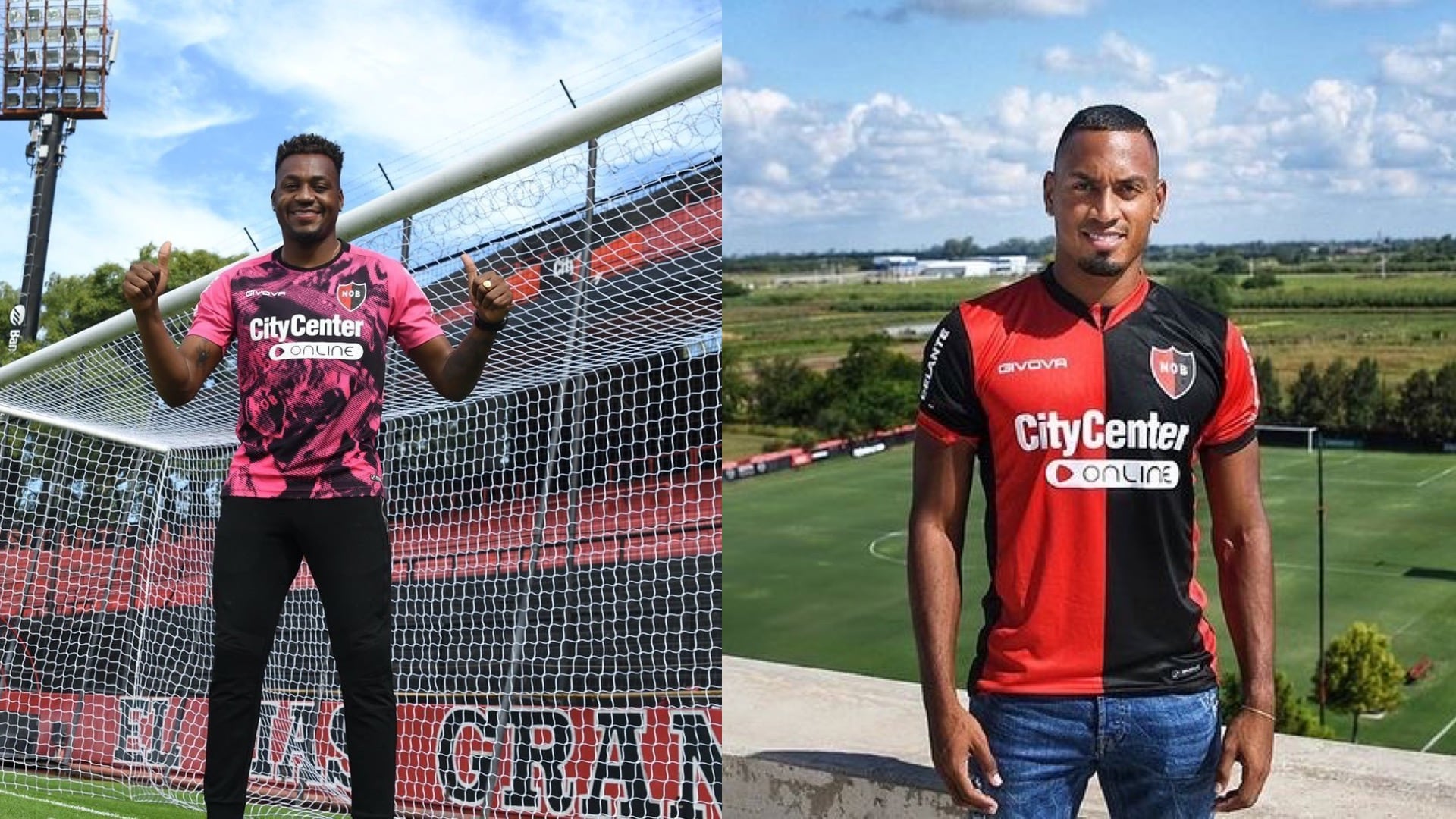 Iván Mauricio Arboleda y Wíller Ditta, durante su época como jugadores de Newell