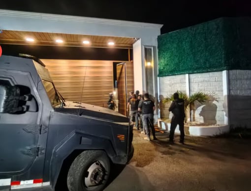 El operativo denominado Caso Laden dejó 10 personas detenidas a cargo del Organismo de Investigación Judicial y la Fiscalía./ (CR Hoy)