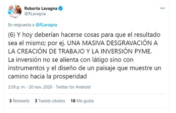 "La inversión no se alienta