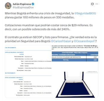 El concejal Julián Espinosa denuncia