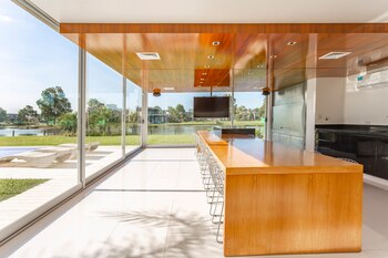 El quincho se conecta al