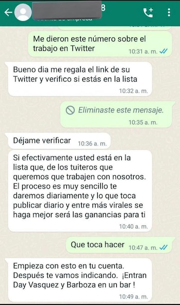 Day Vásquez denuncia campaña en redes sociales para desprestigiarla