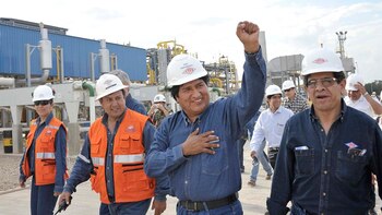 El ex presidente Evo Morales