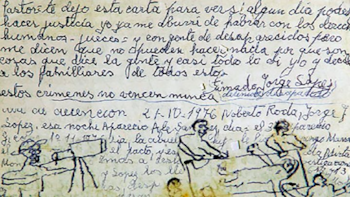 Dibujos de Jorge Julio López.
