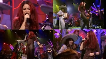 Shakira reversionó "Ciega, sordomuda" (captura de Shakira, MTV UNPLUGGED)